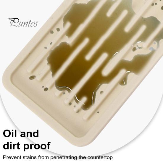 Узкий длинный силиконовый нескользящий коврик, термостойкий водонепроницаемый коврик для сушки, многофункциональный кухонный коврик для столешницы, прямоугольная мойка, сушилка для посуды