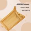 Mini Bamboo Wood Rolling Tray Set Cleaning Brush Pre-Roll Roller Multipurpose