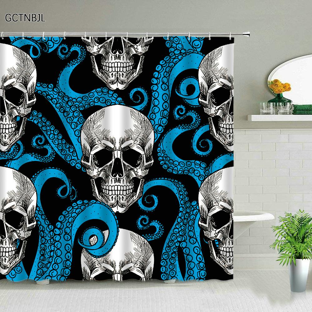 Хэллоуин тыква фонарь занавеска для душа ванная комната ужасный лес дерево дом с привидениями надгробный камень ткань набор занавесок для ванной