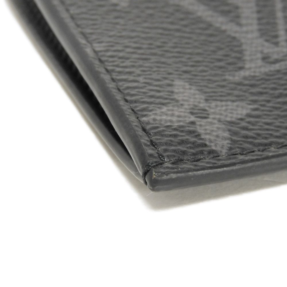 Used 12564 Coin Card Holder M80932 7943 Trunk Comic Black RFID Monogram Eclipse Noir Men's from Japan AUTHENTIC