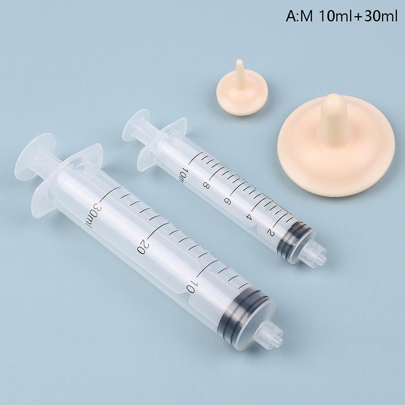 Соска для кормления новорожденных питомцев для собаки кошки хомяка, соска-пустышка для кормления лекарствами, оральный шприц для питомцев с силиконовой соской