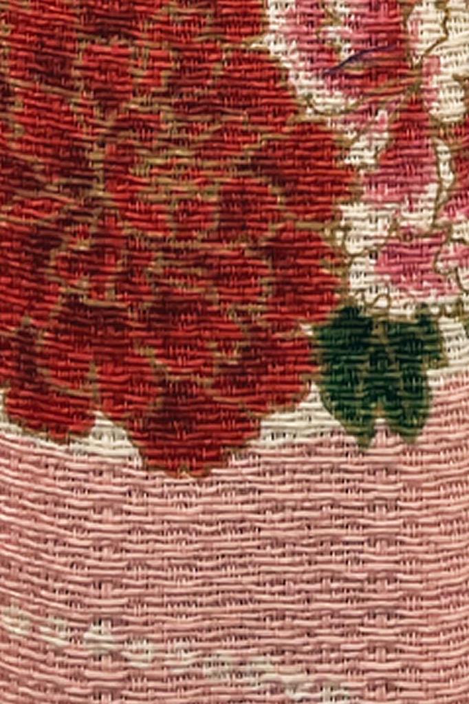 Spice Note Guitar WAGARA Made In Japan with Japanese Pattern Length Strap, Series, Fabric, 860mm-1470mm, Pink, ES-PWG50F1PK