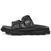Capitola Fashion Simple Slide Sandals Men Footwear Black 1153102-BLACK
