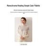 Women's Soft Cashmere Color Block Sweater - Skin-Friendly, Age-Reducing Knitwear for Autumn/Winter