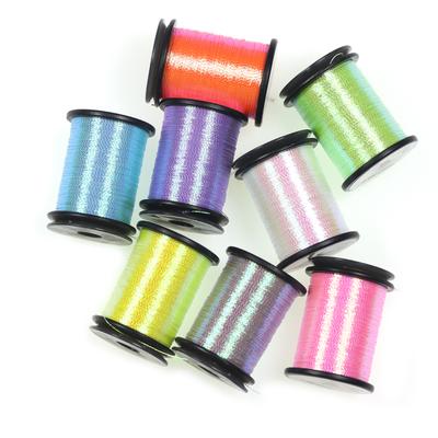 1 катушка 150D мерцающая нить для вязания мушек Lumo, материал яркий и светящийся, идеально подходит для мушек-пружинок, сухих/мокрых мушек и тела мушки