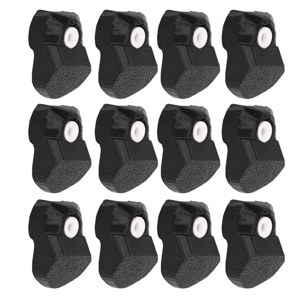 12 Pcs AMS Inlet Ceramic Ring Protector Replacement for Bambu Lab X1 P1P X1C 3D Printer AMS Guard Feed Port Protector