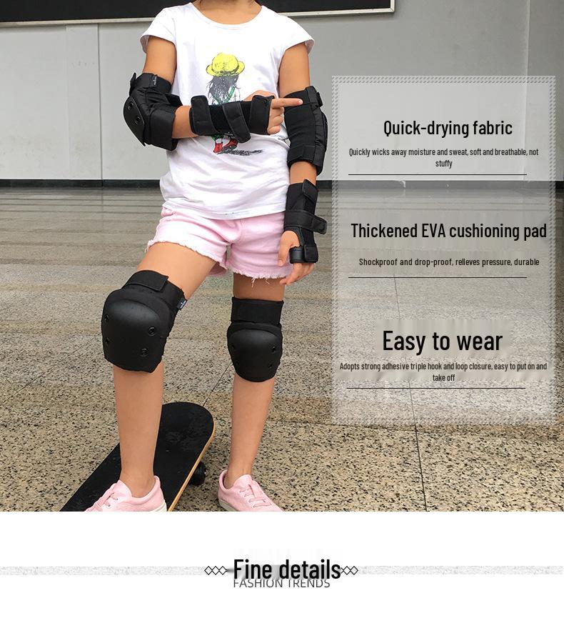Детские и взрослые защитные наколенники для летних видов спорта на открытом воздухе, катания на коньках и езды на велосипеде