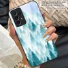 Керамический чехол для телефона Samsung Galaxy A50 A52 A52s A53 A54 A55 A56 A51 A80 A70 A71 A35 A34 A30 A26 A25 A22 с рисунком в стиле китайской живописи тушью