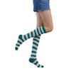 Полосатые чулки выше колена пле Стиль Спортивные игры Гетры День святого Валентина Женские аксессуары для повседневной носки Вечеринка на Хэллоуин