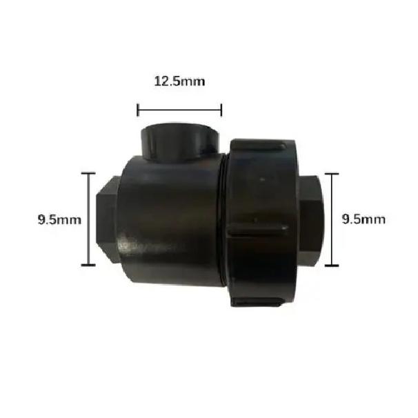 1 шт. быстроразъемный клапан запасные части для шиномонтажного станка металлический быстроразъемный клапан для шинорезного станка запасная часть шиномонтажного станка