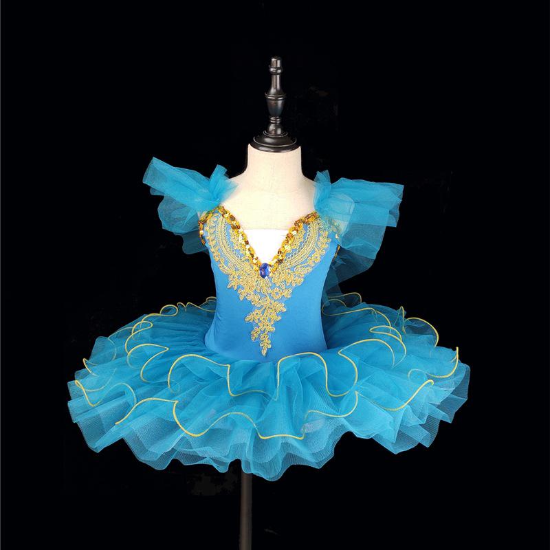 June 1 Children's Swan Ballet Dress - Girls Tulle Skirt Princess Costume