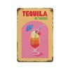 Vintage Fruit Juice Mojito Aperol Spritz Posters and Sangria Drink Negroni Metal Tin Sign Plaque Club Bar Home Decor Wall Pla