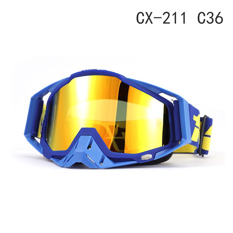 Ветрозащитные мотоциклетные и лыжные очки для использования за границей: 100% Внедорожная езда, катание на природе и защита при скоростном спуске