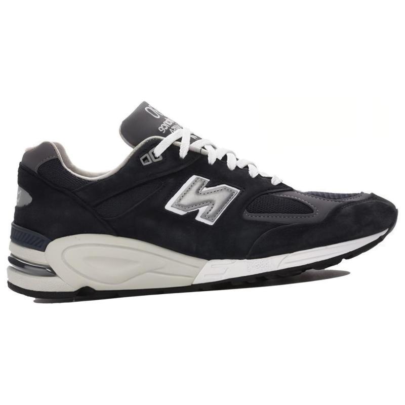 New Balance 990v2 Made In Usa 'Navy White' Sneakers M990NV2