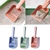 Cat Litter Scoop with Holder Kitten Litter Cleaning Tool Pooper Scooper with Litter Box Standing Cat Litter Cleaner Kits