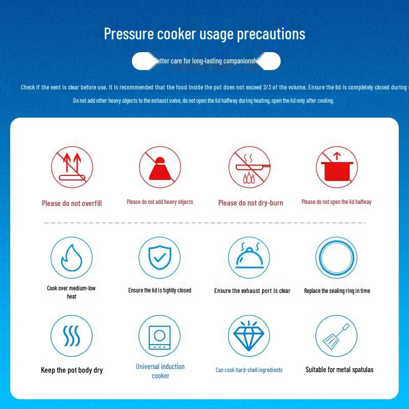 Shuangxi 26cm 8L Stainless Steel Pressure Cooker