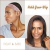 Многоцелевая нескользящая повязка на голову для парика с бархатной фиксированной противоскользящей лентой для волос парика