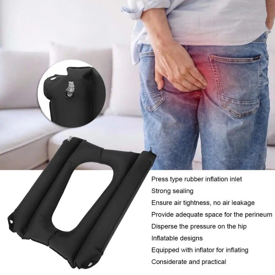 Уход за пожилыми людьми, против пролежней, на сиденье для унитаза, надувная моющаяся подушка для сидения, ортопедическая подушка для сиденья от геморроя, подушка для здоровья