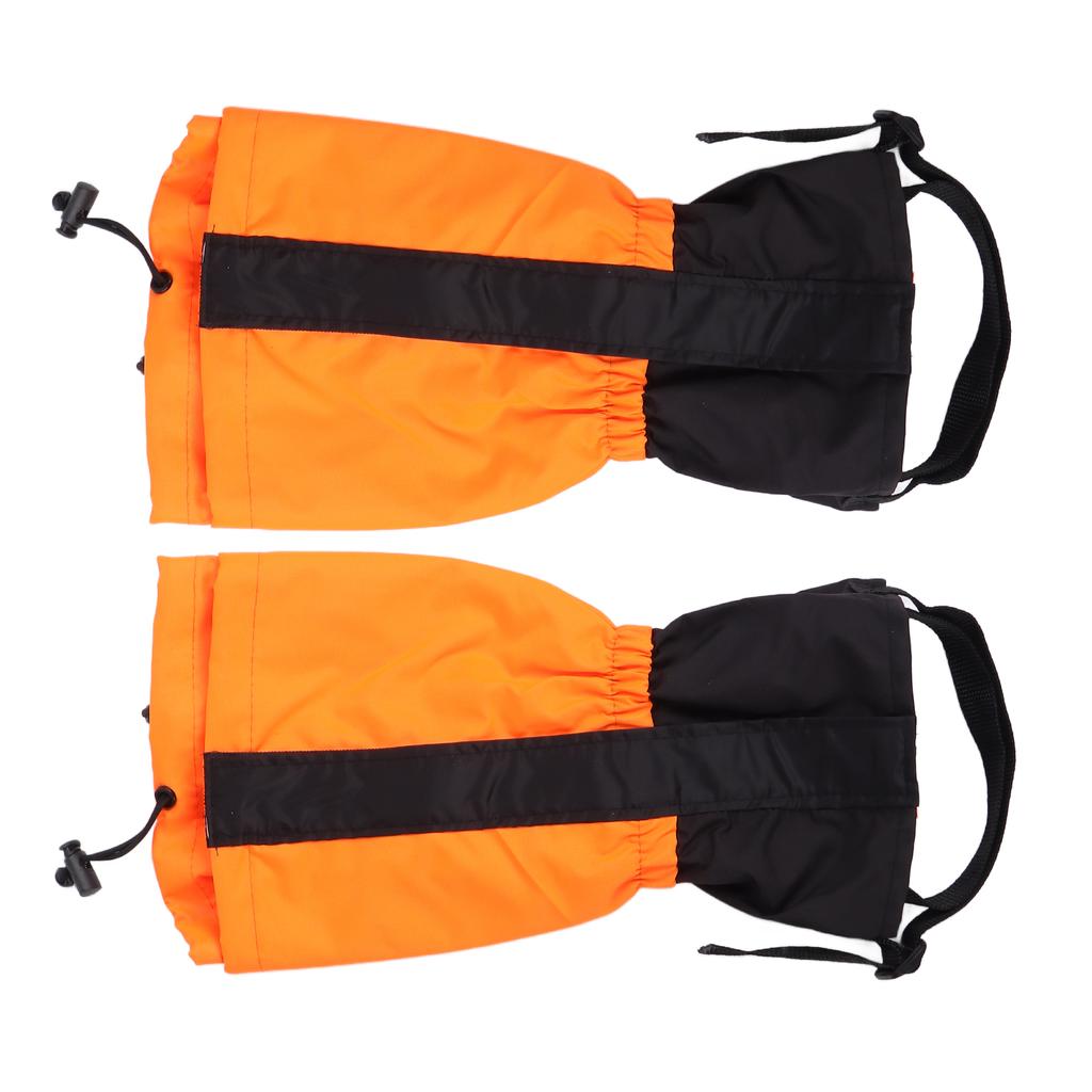 Children's Leg Covers   Waterproof Windproof Sand Prevention Children's Outdoor Leg Covers(Orange )