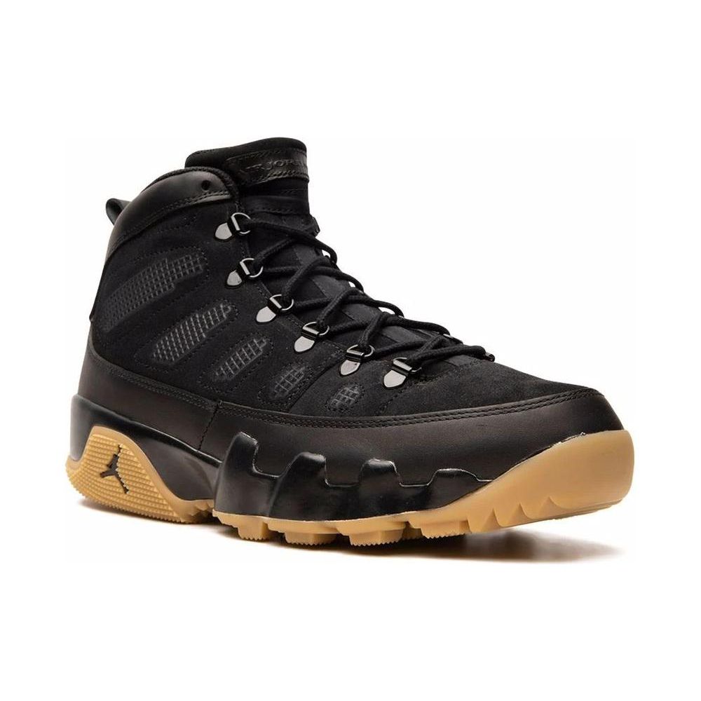 Air Jordan 9 Retro Boot NRG Черный Резина Мужские Кроссовки Резина-Светло-Коричневый AR4491-025