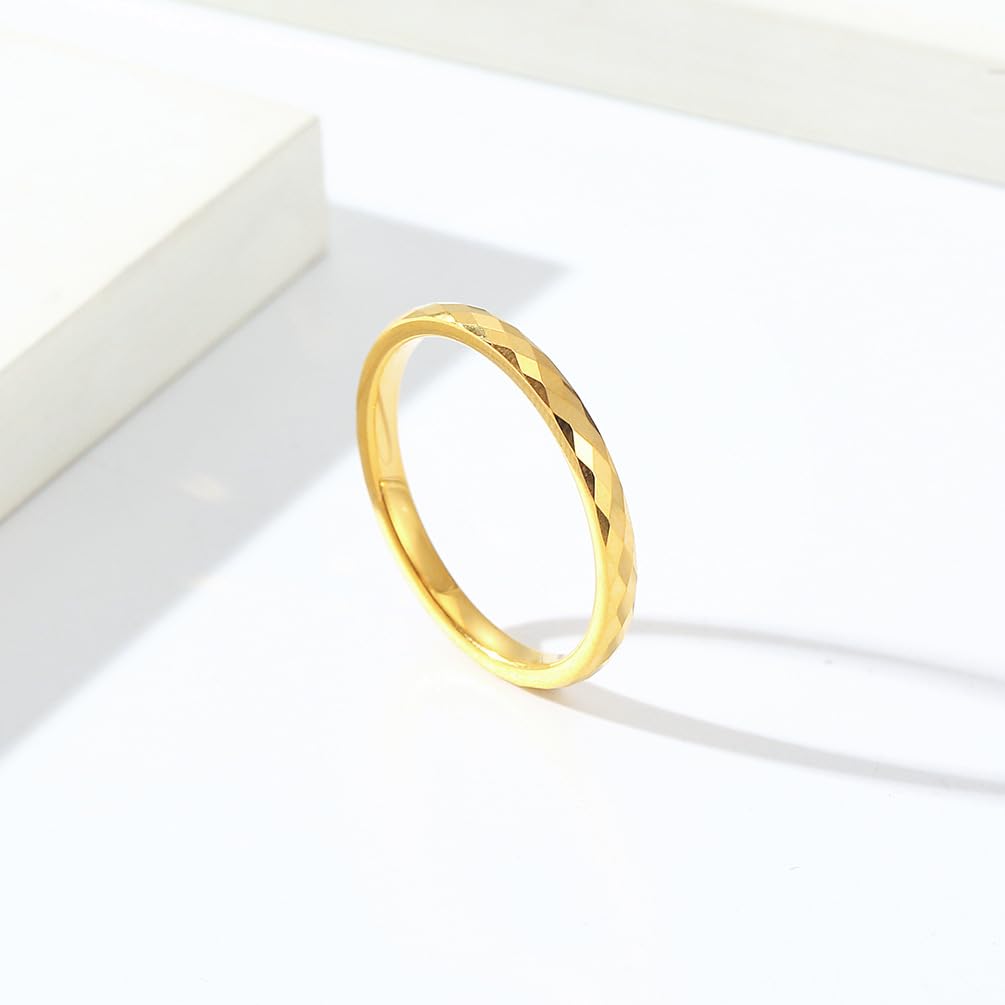 Ювелирное изделие простое вольфрамовое кольцо размер 2 мм на мизинец зеркальное матовое кольцо, выбранное женихом [Rockyu] бренд, кольцо, мужское, женское, серебряное, 10, ромбовидное,