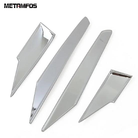 For Hyundai Kona Kauai 2017- Chrome Rear View Side Door Mirror Strip Molding Trim Exterior Accessories Car Styling