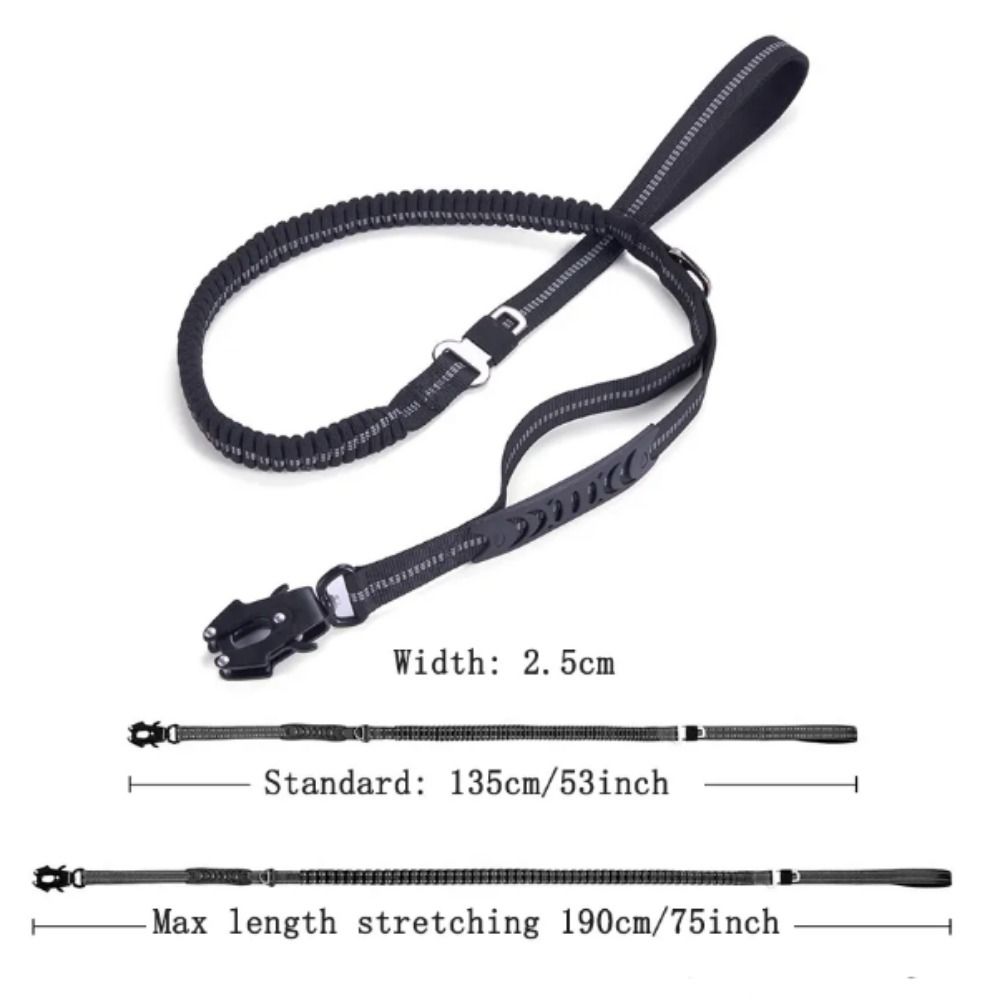 Взрывобезопасный ремень для собак повышенной прочности, амортизация, тяговый трос для собак, бег