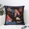Decorative Pillowcase Charlie Kirk A True Patriot Merchandise Car Pillow Case Cover Zipper Multi Size