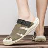 Men's Shoes Male Summer Sandals Comfy Indoor Garden Clogs Wrapped Toe Closed Toe Non-Slip Slippers with Arch Support Trend