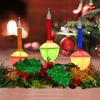 3Pcs Christmas Bubble Lights IP65 Waterproof Energy-saving Low-Power Consumption Indoor Xmas Hanging Lights