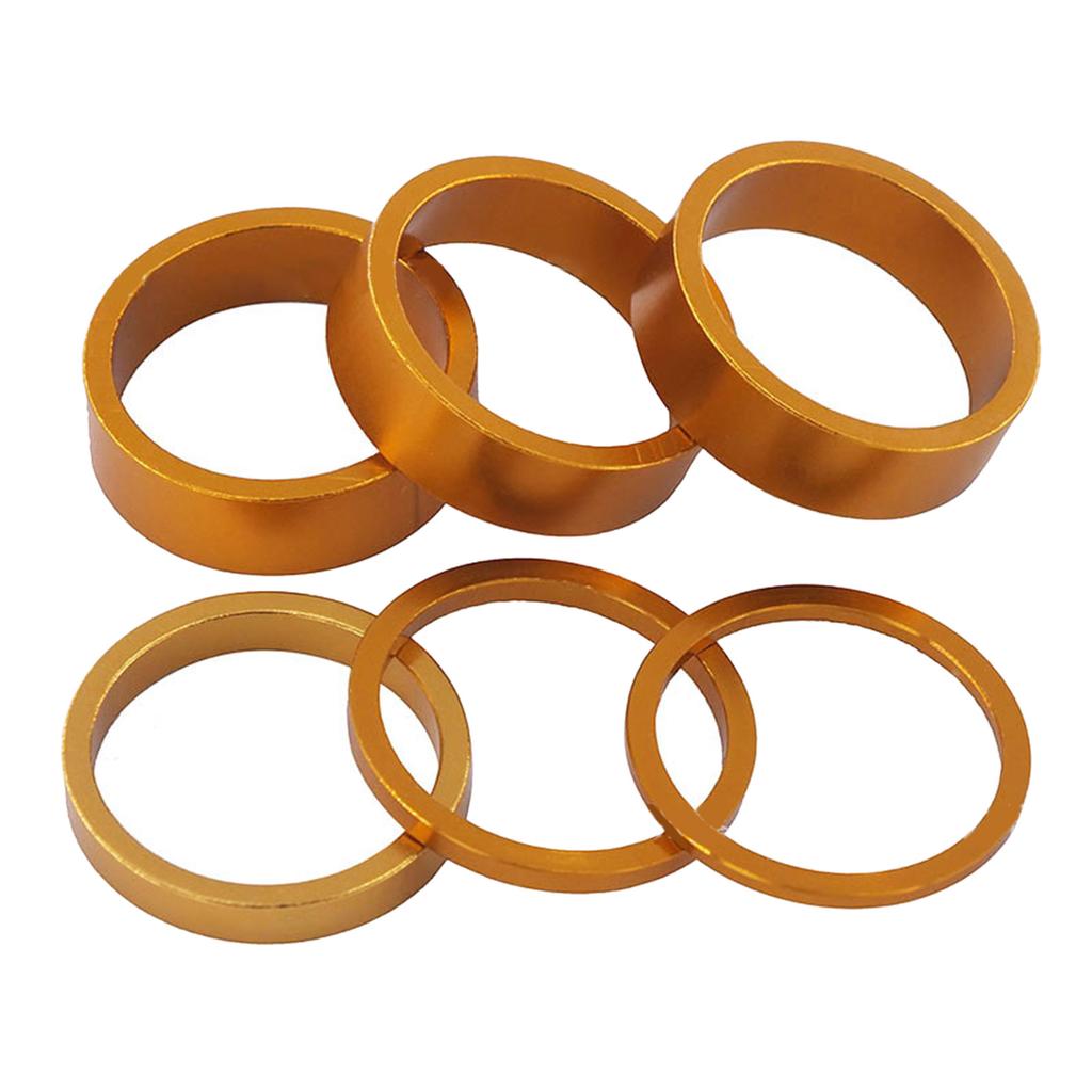 Проставки под рулевую колонку из алюминиевого сплава, велосипедные кольца, прокладки, шайба под переднюю вилку, проставки для руля горных велосипедов