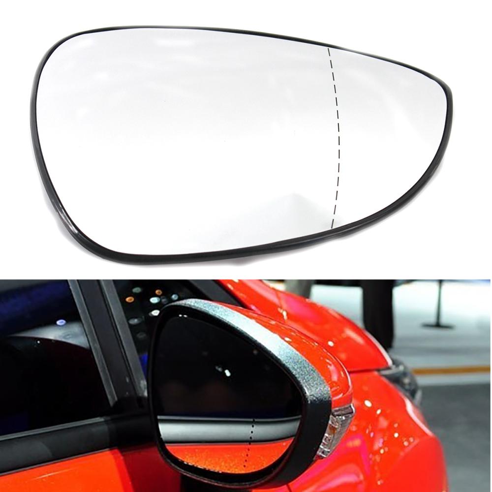 Зеркальное стекло для Ford Fiesta 2009 2010 2011 2012 2013 2014 Зеркало на крыло автомобиля с подогревом Зеркало заднего вида сбоку