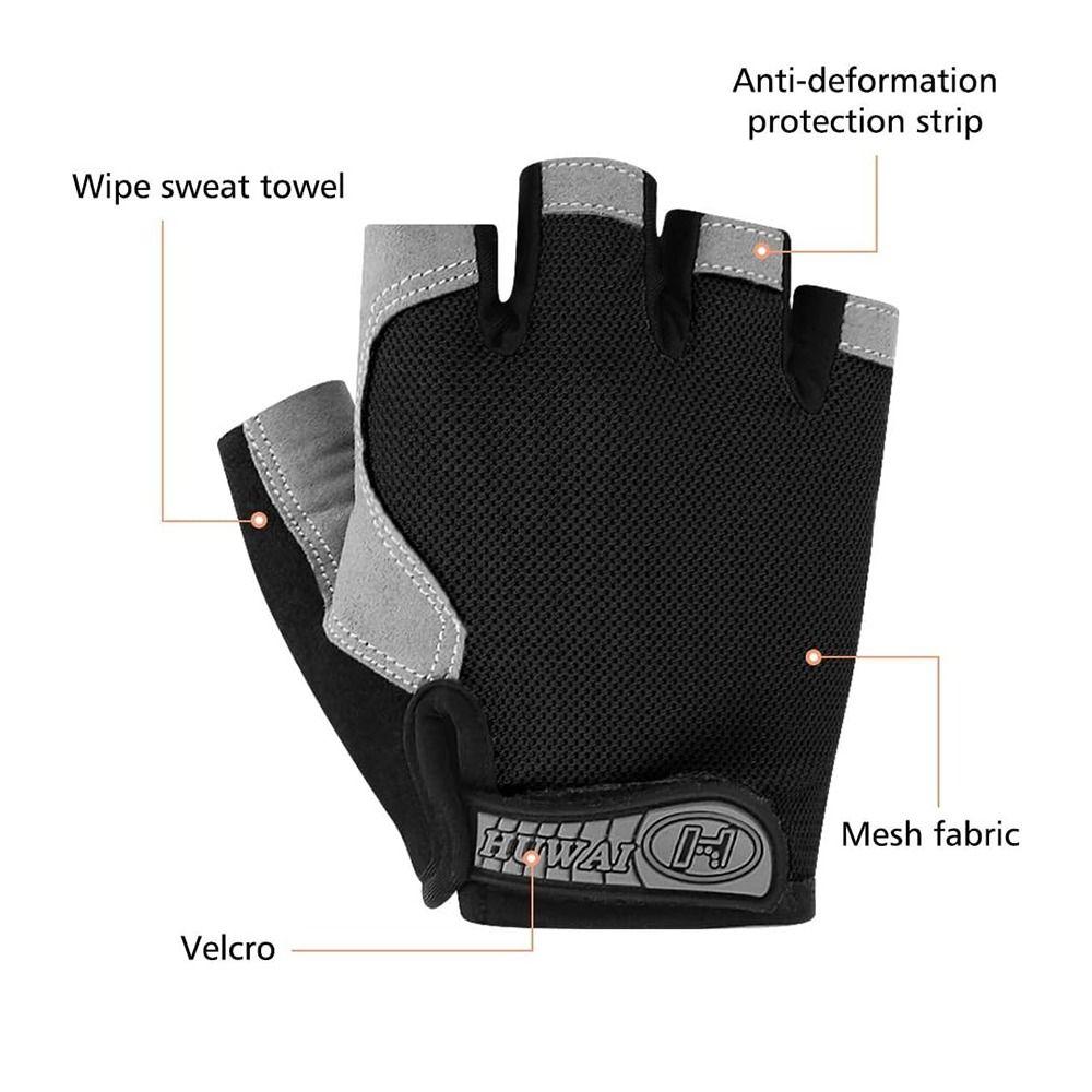 Велоперчатки с амортизацией, противоскользящие, аксессуары для велоспорта