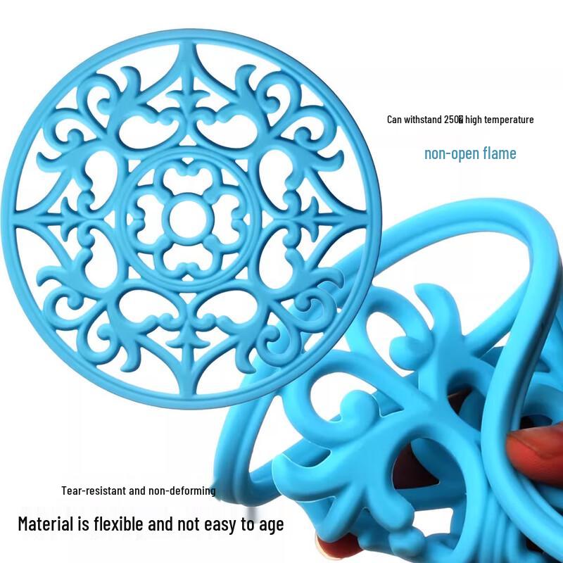 Набор круглых силиконовых термостойких подставок Miao Jia Yi