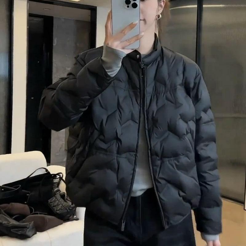 European Station cotton clothes women's age-reducing years winter large size fat versatile light and loose foreign jacket tide