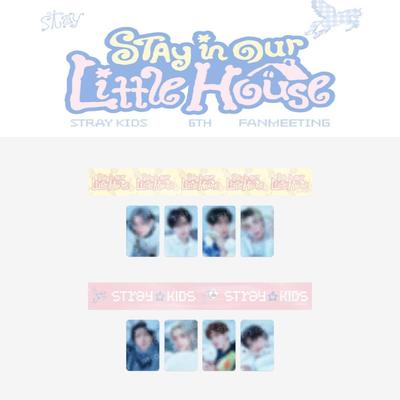 Предзаказ Stray Kids 6-й фанмитинг Stay in Our Little House Набор с коробкой и тапетами
