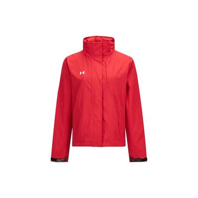 Тканая тренировочная повседневная куртка с воротником-стойкой, женская куртка красного цвета 21600410-600