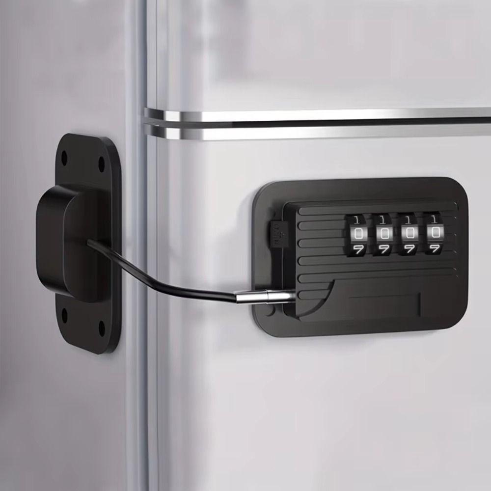 Self-adhesive Drawer Cabinet Lock Creative Refrigerator Lock Password Baby Safety Lock Office