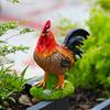Rooster Ornaments Farm Garden Courtyard
