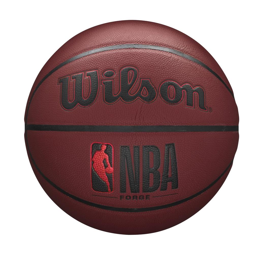 Wilson NBA FORGE Basketball Size 6 Diameter Crimson WTB8201XB06, Indoor/Outdoor Use, / Approx. 23.2cm,