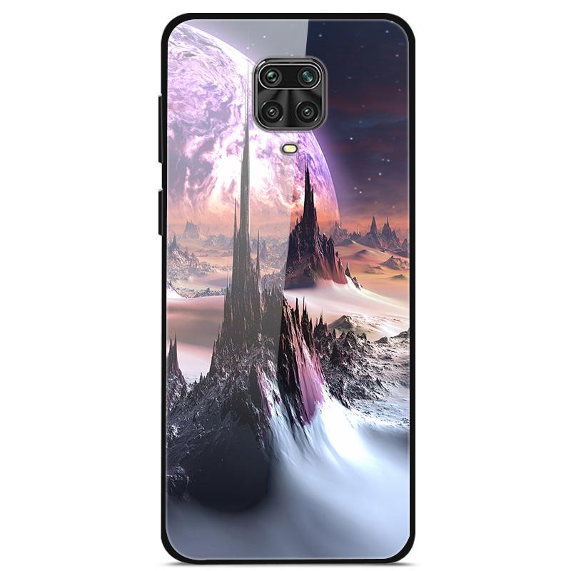 Закаленное Стекло Чехол Для Xiaomi Redmi Note 9S Чехол Мягкий Бампер Жесткий Стеклянный Чехол Для Xiaomi Redmi Note 9 S 9S Pro Max Чехол Для Телефона