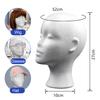 Foam Wig Head Tall Female Mannequin Hairpieces Display Holder Hats Sunglasses