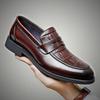 Натуральная мужская обувь из воловьей кожи с верхним слоем, весна и осень, новые деловые платья, свадебные туфли для жениха, элитная мужская деловая повседневная кожаная обувь