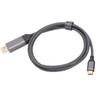 Type C to Display Port Adapter Cable 4K At 60Hz Multifunctional Type C Display Device Conversion Cable for Phone Tablet