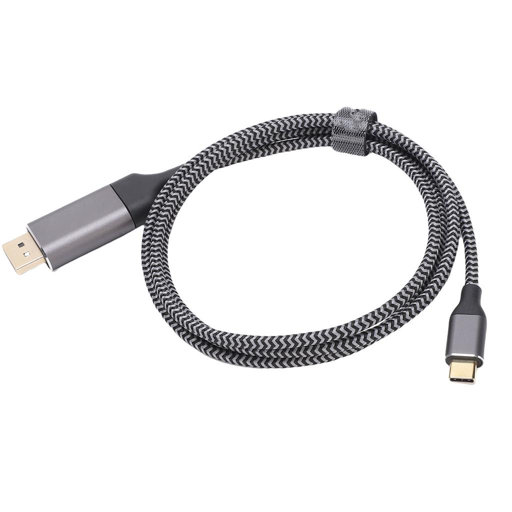 Type C to Display Port Adapter Cable 4K At 60Hz Multifunctional Type C Display Device Conversion Cable for Phone Tablet