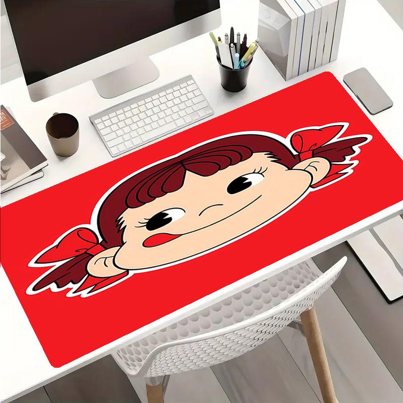 Peko Chan Mouse Pad - Non-Slip Rubber Base, Smooth Surface for Work,Gaming,Office,And Home Use, Desk Mouse Pad