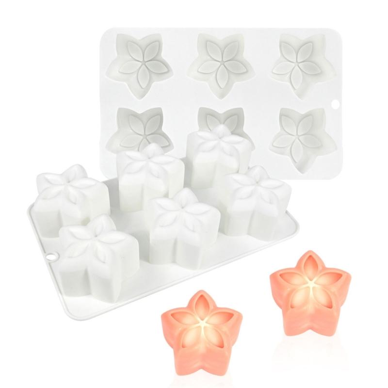Многоцелевые силиконовые формы в виде цветов пищевого качества. Идеально подходят для романтических десертов, поделок DIY, праздничных торжеств и аксессуаров для выпечки