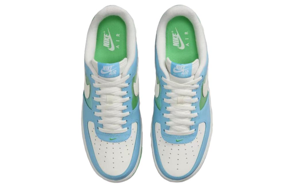Nike Air Force 1 Low '07 Аквамариновый Синий Парниково-Зеленый FZ4032-407