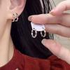 Модные серьги из серебра с бамбуковым стержнем, подчеркивающие стиль, роскошь, выразительность, геометрические и нестандартные формы, универсальные серьги на каждый день.
