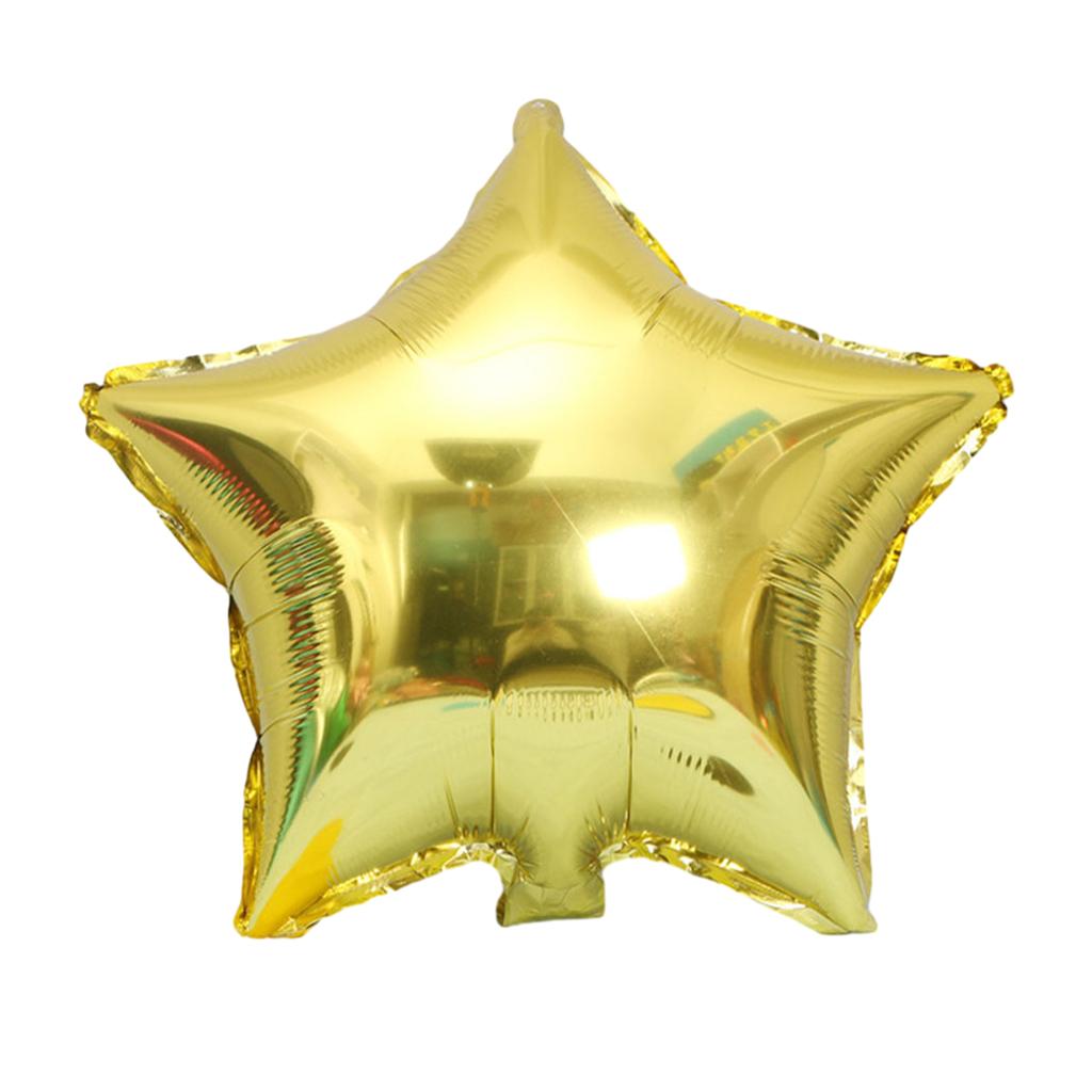 1 шт. Набор 18 дюймов Красные алюминиевые фольгированные шары в форме звезд для вечеринки по случаю дня рождения Фольгированные шары в форме звезд Фольгированные шары в форме звезд